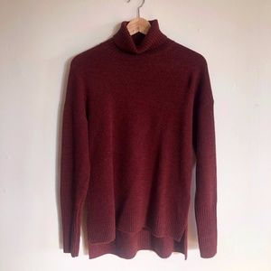 New JCREW cashmere turtleneck sweater